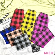 COD Checkered Pajama For Women Plaid Sleepwear Pants