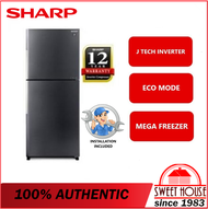SHARP 461L INVERTER 2 DOOR FRIDGE SJ5022MDS
