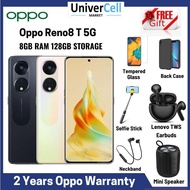 Oppo Reno8 T 5G (8GB 128GB) Local Set 2 Years Oppo Warranty | Free Gifts | Free Door Step Delivery