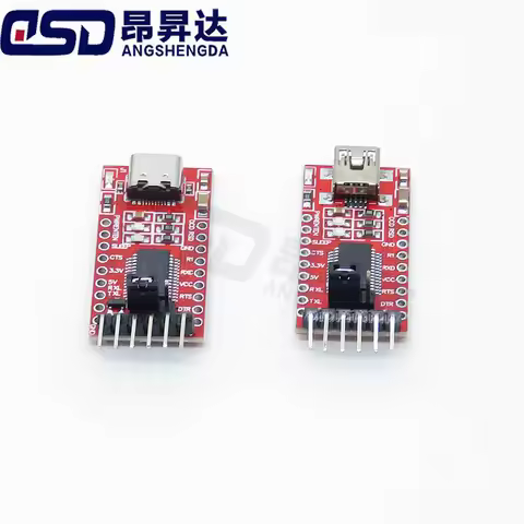 FT232RL FT232 FTDI USB 3.3V 5.5V to TTL Serial Adapter Module for Arduino FT232 Pro Mini Port USB TO