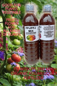 fermented plant juice with fruit 1litro(foliar fertilizer organic)FPJ FFJ