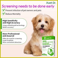 ◺ ♈ ✿ Xvet Dr Dog and Cat Test Kit RBV Test Paper Rabies Virus Rapid Test Kit For Dog and Cat