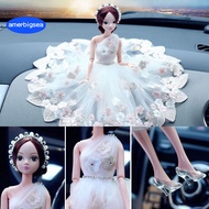 [AME]Fashion Wedding Bride Car Inerior Decoration Display Ornament Accessory Gift