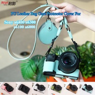 Sony a6400 a6300 Camera Case PU Leather Bag Case Protrector Cover For Sony a6000 a6100 Bottom Replac