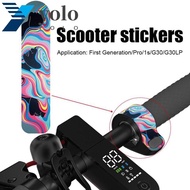 YOLO Scooter Throttle Finger Sticker For Xiaomi M365 Scooter Scooter Accessories Protective Protective Sticker