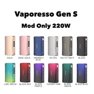 Vaporesso Gen S 220W Tc Box Mod Authentic By Vaporesso Vaporizer Vape