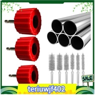 【●TI●】Metal Pipe Cleaner, Drill Attachment Pipe Cleaner, Copper Pipe Tools, Pipe Cleaning Tool Set, 