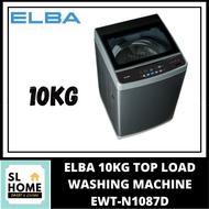 NEW MODEL ELBA EWT-N1087 / EWT-N1287 10KG / 12KG TOP LOAD WASHING MACHINE WITH I-SMART WASH