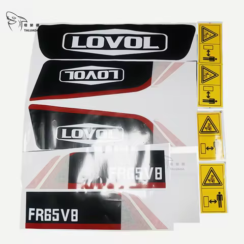 For Foton Lovol Sticker FR65V8 Mechanical Excavator Parts Entire Car Body Sticker Good Price