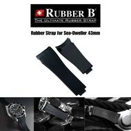 Rubber B Strap for Sea-Dweller 43mm