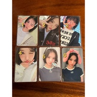 PHOTOCARD OFFICIAL HEARTS2HEARTS JIWOO