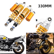 330MM Rear Suspension Damper Shock Absorber For Yamaha XJR Honda CX500 CB400 Quad Dirt Street Scramb