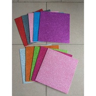 Eva form berkilat warna ada 13 warna(20cmx20cm)