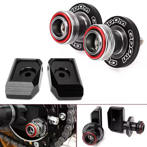 New For Honda GROM MSX125 msx125 MSX 125 S 2014-2024 2025 Aluminum Motorcycle Swingarm Spools Stand 