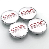 4pcs/set 60mm OZ Racing O.Z Red Logo Car Wheel Center Cap Badge Emblem For Audi BMW VW Skoda Fiat Ma