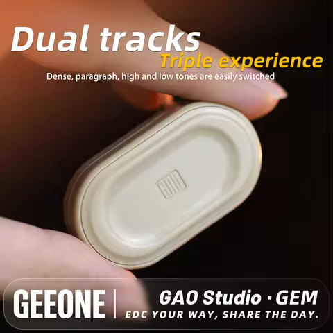 GAO STUDIO RICH COIN GEM PC Push Slider Escritorio Juguete Ansiedad Juguetes Fidget Toys Adultos