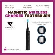 Future Lab Cold White Ultrasonic Electric Toothbrush (BLACK)