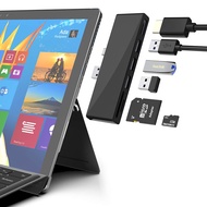 Surface Pro USB Hub đứng bộ chuyển đổi Hub USB 6 trong 1 với dp DISPLAYPORT 4K 3 USB 3.0 (5Gps) Surf