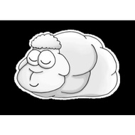 Sheepography Plushie - Sheep Psalm 4:8