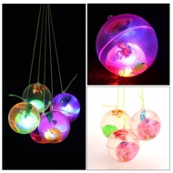 Glowing bouncy ball
