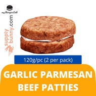 Frozen myBurgerLab Garlic Parmesan Beef Patties (120g x 2pcs per pack)