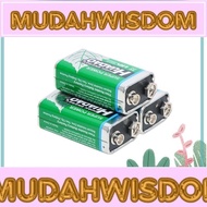 1pcs 9V battery 6F22 dry battery square box toy microphone microphone multimeter battery  9V电池 6F22干