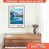 Wall paintings, Oil Paint, Canada Wall Art, Canada Poster, Canada Photo, Canada Wall Decor, Toronto,