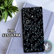 CC18 Flexible rubber softcase for ITEL S25 Ultra/ Girl's Motif ITEL S25 Ultra/ ITEL S25 Ultra/silico