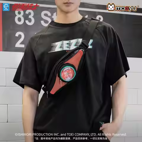 Original Kamen Rider 55th Anniversary Zzz Zeztz Crossbody Bag Chest Waist Shoulder Bag Anime Periphe