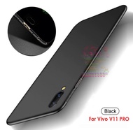 Case Vivo V11 Pro Hard Slim Black Mate Anti Fingerprint Hybrid Case Baby Skin Vivo V11 Pro Baby Soft