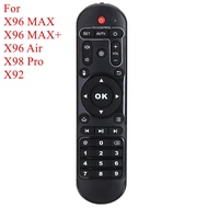 รีโมทคอนโทรลใช้ทั่วโลกสำหรับ X96 Max X96 Plus X96 Air Android กล่องทีวี IR คอนโทรลเลอร์สำหรับ Set To