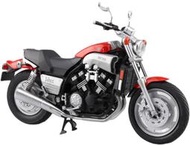 八田元氣小棧: 日版全新 青島文化社 Aoshima 1/12 火紅 YAMAHA Vmax' 摩托車完成品