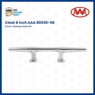 Cleat 8 Inch AAA 80036-08 8" Stainless Steel Ship Strap Fastener