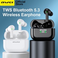 Awei T29/T29P TWS Earbud Bluetooth 5.3 Wireless Earphones With Mic Clean Stereo Sound Touch Control Headphone