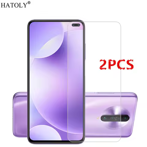 2Pcs For Xiaomi Redmi K30 Glass For Xiaomi Redmi K30 Tempered Glass Film Hard Screen Protector Glass