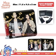 Dompet Anime Tokyo Revengers Tokyo Manji Gang Casual Mikey Baji Draken