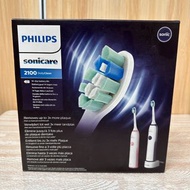 全新現貨 Philips 飛利浦 Sonicare DailyClean 2100 聲波震動電動牙刷 (孖裝) HX3212