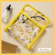 [DAISO] Looney Tunes Tweety Clear Pouch l Transparent Storage Bag
