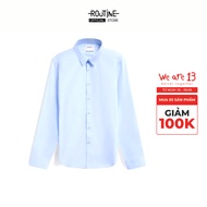 [HOT] Bamboo Non Iron Form Fitted Men's Long Sleeve Shirt - Routine 10S26SHL056