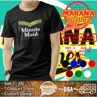 Minute Maid Logo T-Shirt Distro T-Shirt