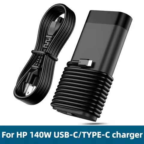 140W 28V 5A USB/TYPE-C Laptop Power Adapter For HP ZBook Ultra G1a 14" ZBook Firefly 14 16 G11 G10, 