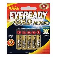 EVEREADY Gold Alkaline Battery AAA 8pcs/pack