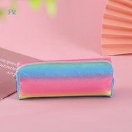 PINK RAINBOW GLITTER SAND PENCIL CASES POUCH