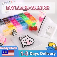 DIY Toy Fuse Beads Craft Kit  7000 PCs Kids Activity Gift Mainan Budak Perempuan Melty Fusion Perler