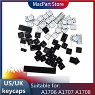 A1706 A1707 A1708 keyboard keys keycap for  Pro Retina laptop key cap brand new 2016 2017 US/uklayou
