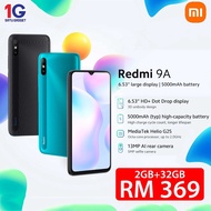 [Free Gifts] Xiaomi Redmi 9A Smartphone [ 4G LTE / 2+32GB / 5000mAh Battery ] Handphone 1 Year XiaoM