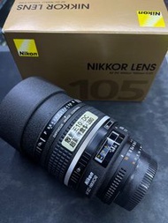 散景王 全新一樣 Nikon 105mm f2 dc