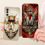Phone Case Honor 70 Cover Luxury A-Z Letters 2D Painted Silicone Casing FNE-AN00 FNE-NX9