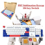 Pudding Keycaps PBT Double Shot Injection Keycap Mechanical Keyboard Doubleshot 108 104 87 71 60 Key