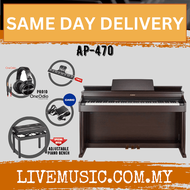 Casio AP-470 88-Keys Digital Piano With Adjustable Piano Bench, Oneodio Pro 10 Headphone &amp; Accessories - (AP470)